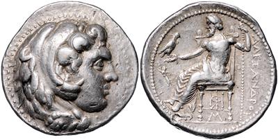 Könige von Makedonien, Alexander III. d. Große 336-323 v. C. - Münzen
