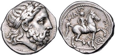 Könige von Makedonien, Philipp II. (359-336 v. C.) Nachfolger - Mince