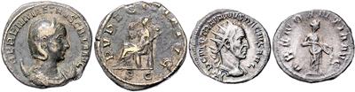 Römische Kaiserzeit, Traianus Decius - Trebonianus Gallus 249-253 - Münzen