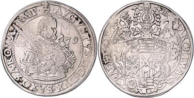 Sachsen A. L., August 1553-1586 - Münzen