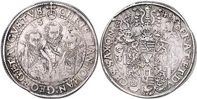 Sachsen, A. L., Christian II., Johann Georg und August 1591-1611 - Monete