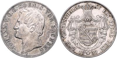 Sachsen, Johann 1854-1873 - Coins