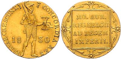 Willem I. 1815-1840, GOLD - Münzen