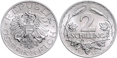2 Schilling 1952 - Monete e medaglie