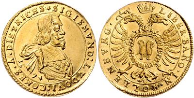 Dietrichstein-Pulsgau, Sigismund Ludwig 1631-1678 GOLD - Mince a medaile