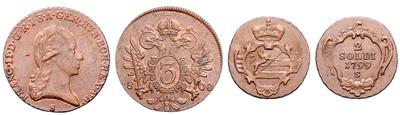 Franz II. - Coins and medals