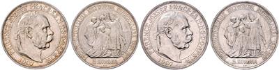 Franz Josef I. - Coins and medals