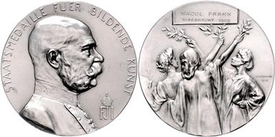 Franz Josef I., Staatsmedaille für Bildende Kunst - Coins and medals