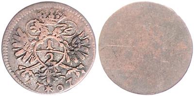 Josef I. - Coins and medals