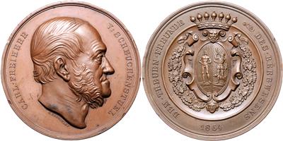 Karl Freiherr von Scheuchenstuehl - Coins and medals