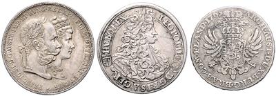 Leopold I. bis Franz Josef I. - Coins and medals