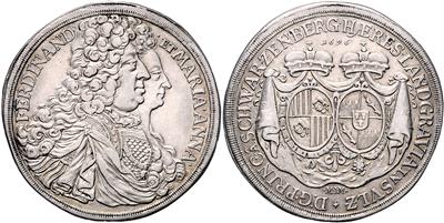 Schwarzenberg, Ferdinand Wilhelm Eusebius 1683-1703 - Mince a medaile