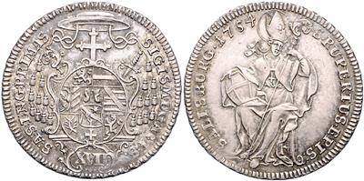 Sigismund v. Schrattenbach - Münzen und Medaillen
