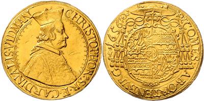 Widmann-Ortenburg, Christoph Widmann 1615-1660 GOLD - Monete e medaglie
