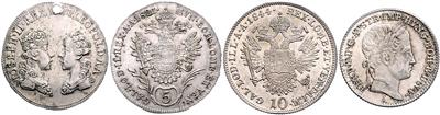 Zeit Leopold I. bis Ferdinand I. - Coins and medals
