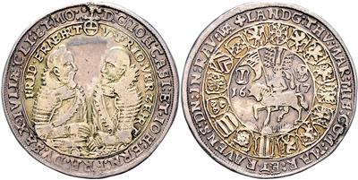 (2 AR) Sachsen A. L., August 1553-1586 - Münzen und Medaillen