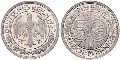 50 Reichspfennig 1930 G, Karlsruhe - Monete e medaglie
