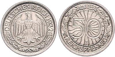 50 Reichspfennig 1932 E, Muldenhütten - Coins and medals