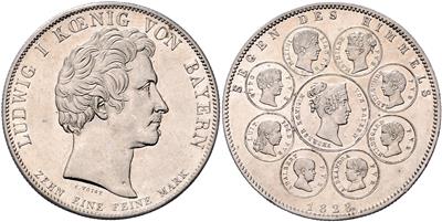 Bayern, Ludwig I. 1825-1848 - Coins and medals