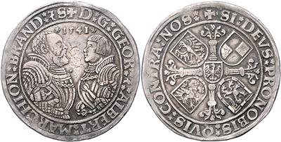 Brandenburg- Ansbach und Bayreuth, Georg von Ansbach und Albrecht der Jüngere von Bayreuth 1536-1543 - Coins and medals