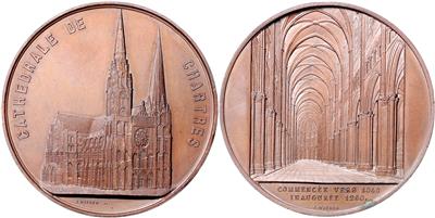 Chartres- Cathedrale de Chartres - Coins and medals