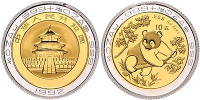 China, Volksrepublik- Panda GOLD - Coins and medals