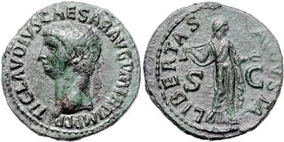 Claudius I. 41-54 - Mince a medaile