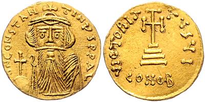 Constans II. 641-668 GOLD - Monete e medaglie