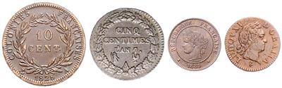 Frankreich - Coins and medals