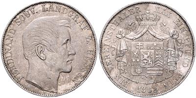 Hessen- Homburg, Ferdinand 1848-1866 - Mince a medaile