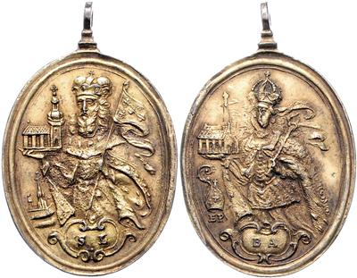 Klosterneuburg, Ernst Perger 1707-1748 - Mince a medaile