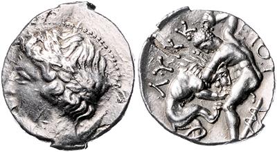 Könige von Paionien, Lykkeios 359-340 v. Chr. - Coins and medals