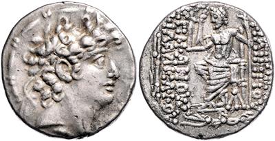 Könige von Syrien, Philippos Philadelphos 95/94-76/75 v. C. - Mince a medaile