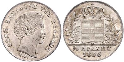 Otto I. 1832-1862 - Mince a medaile
