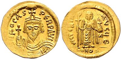 Phocas 602-610 GOLD - Münzen und Medaillen