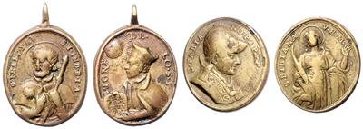 Religiöse Medaillen - Mince a medaile