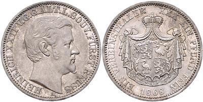 Reuss- Obergreiz, Ä. L. Heinrich XXII. 1859-1902 - Coins and medals