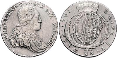 Sachsen A. L., Friedrich August III. 1763-1806 - Mince a medaile