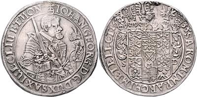 Sachsen A. L., Johann Georg I. 1616-1656 - Coins and medals