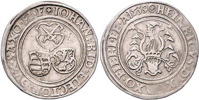 Sachsen, Johann Friedrich und Heinrich 1539-1541 - Coins and medals