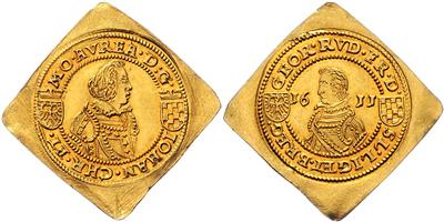 Schlesien, Liegnitz-Brieg, Johann Christian und Georg Rudolf 1602-1621 GOLD - Monete e medaglie