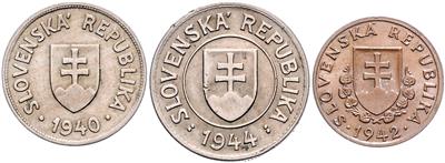 Slowakei - Mince a medaile