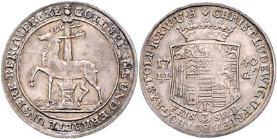 Stolberg-Stolberg, Christof Friedrich und Friedrich Botho 1739-1761 - Coins and medals