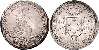 Toskana, Pisa. Cosimo II. de Medici 1608-1621 - Coins and medals