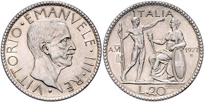 Vittorio Emanuele III. 1900-1946 - Münzen und Medaillen