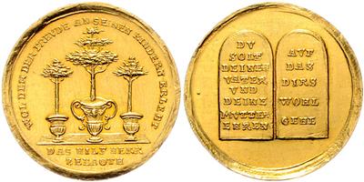 Zehn Gebote, GOLD - Monete e medaglie