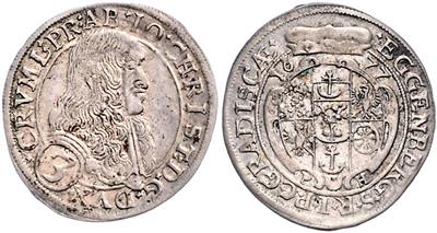 Eggenberg, Johann Christian I. 1664-1710 - Monete e medaglie