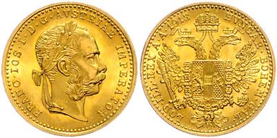 Franz Josef I. GOLD - Mince a medaile