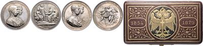 Franz Josef I. und Elisabeth / Eh. Rudolf und Prinzessin Stephanie - Coins and medals