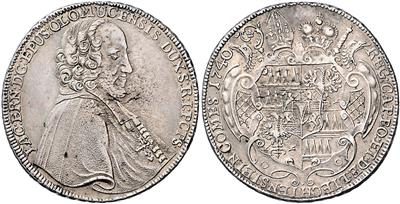 Jakob Ernst v. Liechtenstein 1738-1745 - Mince a medaile